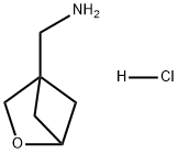 2-Oxabicyclo[2.1.1]hexane-4-methanamine, hydrochloride (1:1) Struktur