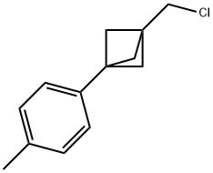 1-(Chloromethyl)-3-(p-tolyl)bicyclo[1.1.1]pentane Struktur