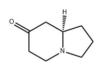 7(1H)-Indolizinone, hexahydro-, (8aR)- Struktur