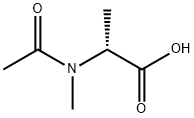 N-acetyl-N-methyl-D-Alanine Struktur