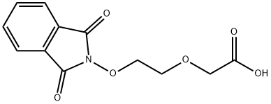 NHPI-PEG1-CH2COOH Struktur