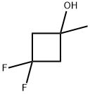 Cyclobutanol, 3,3-difluoro-1-methyl- Struktur