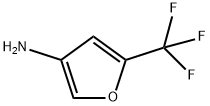 3-Furanamine, 5-(trifluoromethyl)- Struktur