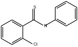 Benzenecarbothioamide, 2-chloro-N-phenyl- Struktur