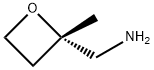 2-Oxetanemethanamine, 2-methyl-, (2S)- Struktur