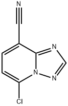 [1,2,4]Triazolo[1,5-a]pyridine-8-carbonitrile, 5-chloro- Struktur