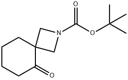 2-Azaspiro[3.5]nonane-2-carboxylic acid, 5-oxo-, 1,1-dimethylethyl ester Struktur