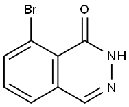 8-Bromo-1(2H)-phthalazinone Struktur