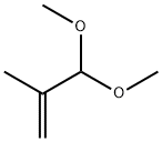 1-Propene, 3,3-dimethoxy-2-methyl- Struktur