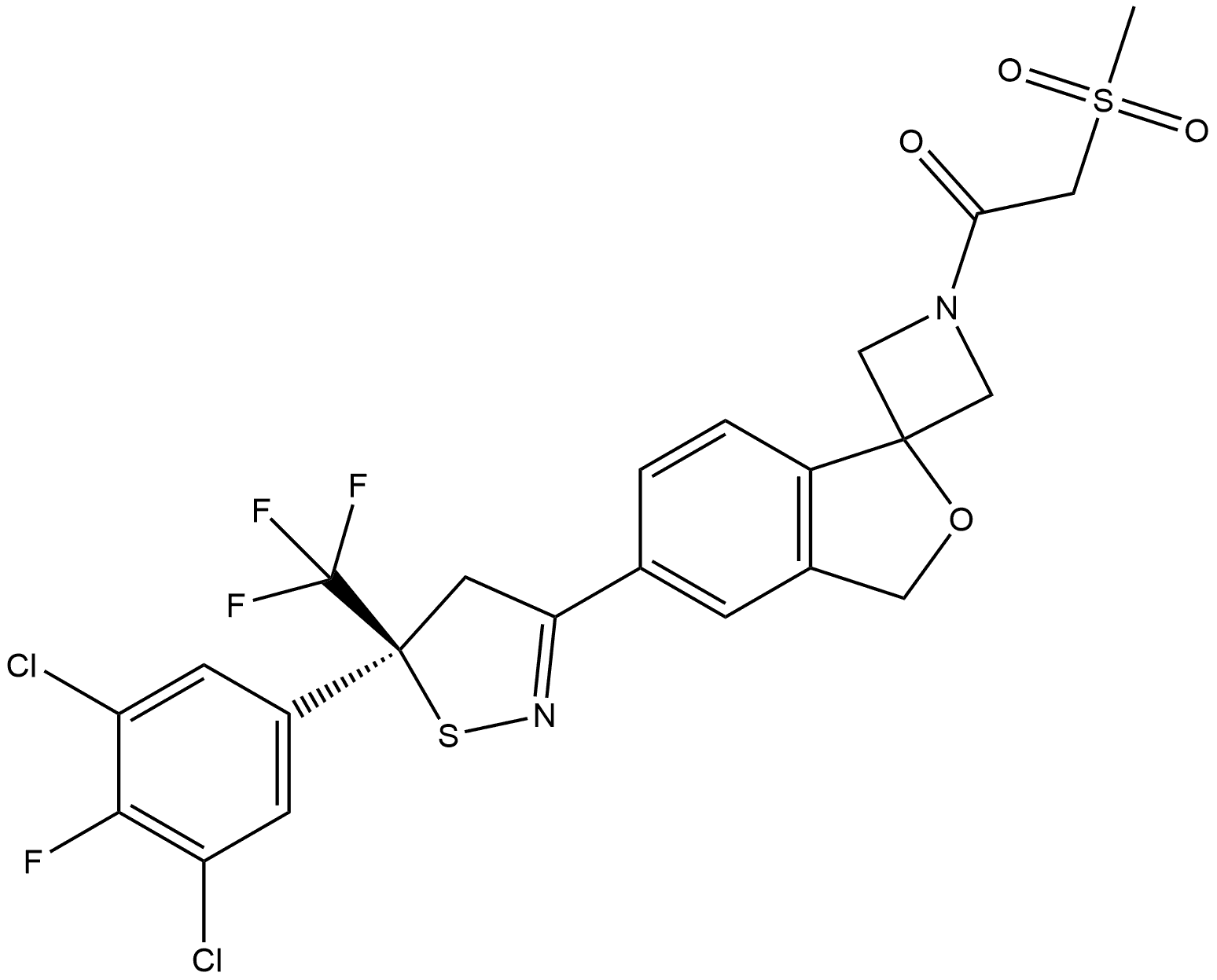 Sarolaner Impurity 30 Struktur