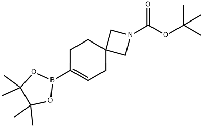 2-Boc-2-Aza-spiro3.5non-6-ene-7-boronic acid picol ester Struktur