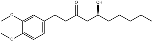 methyl-6-gingerol Struktur