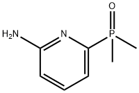 2-Pyridinamine, 6-(dimethylphosphinyl)- Struktur