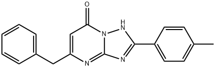 [1,2,4]Triazolo[1,5-a]pyrimidin-7(1H)-one, 2-(4-methylphenyl)-5-(phenylmethyl)- Struktur