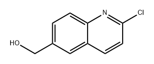 6-Quinolinemethanol, 2-chloro- Struktur