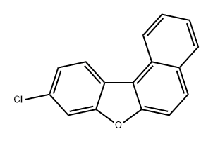 9-chloronaphtho[2,1-b]benzofuran Struktur