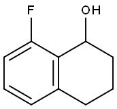 1-Naphthalenol, 8-fluoro-1,2,3,4-tetrahydro- Struktur