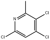 Pyridine, 3,4,6-trichloro-2-methyl- Struktur