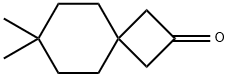 Spiro[3.5]nonan-2-one, 7,7-dimethyl- Struktur