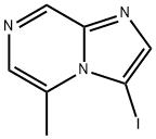 3-Iodo-5-methyl-imidazo[1,2-a]pyrazine Struktur