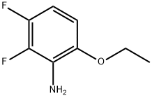 6-Ethoxy-2,3-difluoroaniline Struktur