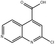 1,7-Naphthyridine-4-carboxylic acid, 2-chloro-|2-氯-1,7-萘啶-4-羧酸