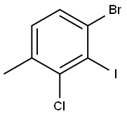 Benzene, 1-bromo-3-chloro-2-iodo-4-methyl- Struktur