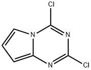 Pyrrolo[1,2-a]-1,3,5-triazine, 2,4-dichloro- Struktur