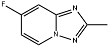 7-Fluoro-2-methyl[1,2,4]triazolo[1,5-a]pyridine Struktur