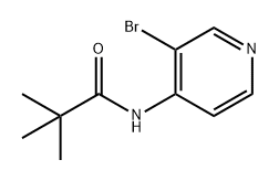 Propanamide, N-(3-bromo-4-pyridinyl)-2,2-dimethyl- Structure