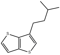 Thieno[3,2-b]thiophene, 3-(3-methylbutyl)- Struktur