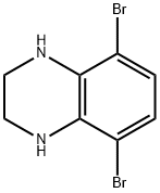 Quinoxaline, 5,8-dibromo-1,2,3,4-tetrahydro- Struktur