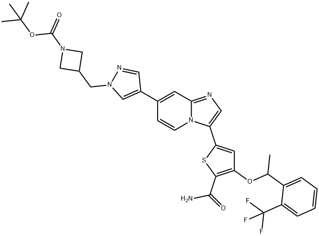 化合物 NEK2-IN-6, 2410376-96-2, 結(jié)構(gòu)式