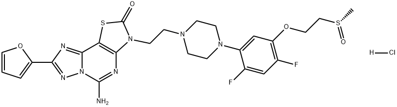 Inupadenant HCl Struktur