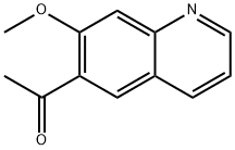 Ethanone, 1-(7-methoxy-6-quinolinyl)- Struktur