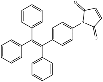 1H-Pyrrole-2,5-dione, 1-[4-(1,2,2-triphenylethenyl)phenyl]- Struktur