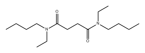 Butanediamide, N1,N4-dibutyl-N1,N4-diethyl- Struktur