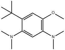 1,3-Benzenediamine, 4-(1,1-dimethylethyl)-6-methoxy-N1,N1,N3,N3-tetramethyl- Struktur