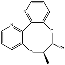 [1,4]Dioxocino[6,5-b:7,8-b']dipyridine, 6,7-dihydro-6,7-dimethyl-, (6R,7R)- (9CI) Struktur