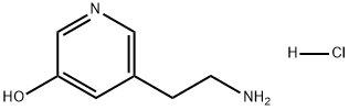 3-Pyridinol, 5-(2-aminoethyl)-, hydrochloride (1:1) Struktur