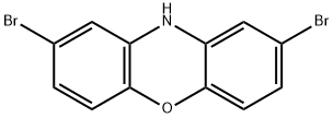 10H-Phenoxazine, 2,8-dibromo- Struktur