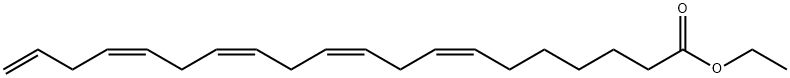 7,10,13,16,19-Eicosapentaenoic acid, ethyl ester, (7Z,10Z,13Z,16Z)- Struktur