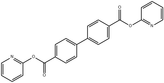 di(pyridin-2-yl) [1,1'-biphenyl]-4,4'-dicarboxylate Struktur