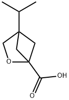 2-Oxabicyclo[2.1.1]hexane-1-carboxylic acid, 4-(1-methylethyl)- Struktur