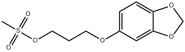 1-Propanol, 3-(1,3-benzodioxol-5-yloxy)-, 1-methanesulfonate