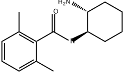 Benzamide, N-[(1R,2R)-2-aminocyclohexyl]-2,6-dimethyl- Struktur