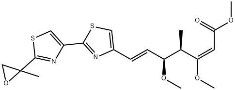 Melithiazol N Struktur