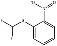 Benzene, 1-[(difluoromethyl)thio]-2-nitro- Struktur