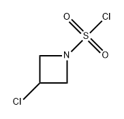 1-Azetidinesulfonyl chloride, 3-chloro- Struktur