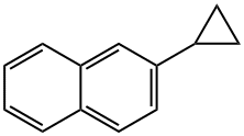 2-Cyclopropylnaphthalene Struktur